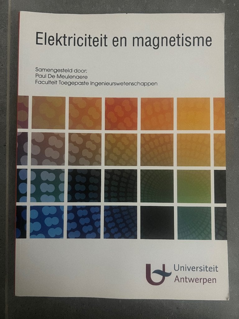 Elektriciteit en magnetisme: cursus 1-elektriciteit, Boeken, Verzenden, Zo goed als nieuw, Hoger Onderwijs, Paul De Meulenaere
