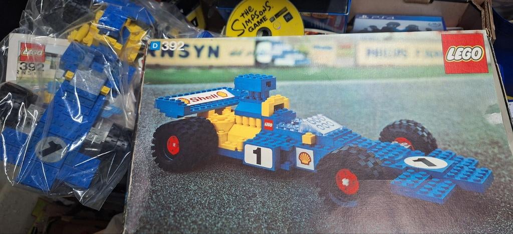 Lego 392 formule 1 wagen, Ophalen