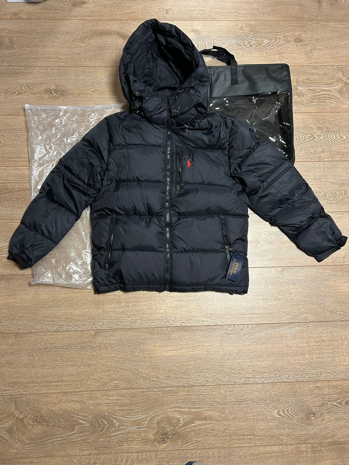 NIEUW! Ralph Lauren Polo Jas - KOOPJE!, Vêtements | Hommes, Enlèvement, Neuf, Taille 52/54 (L), Noir