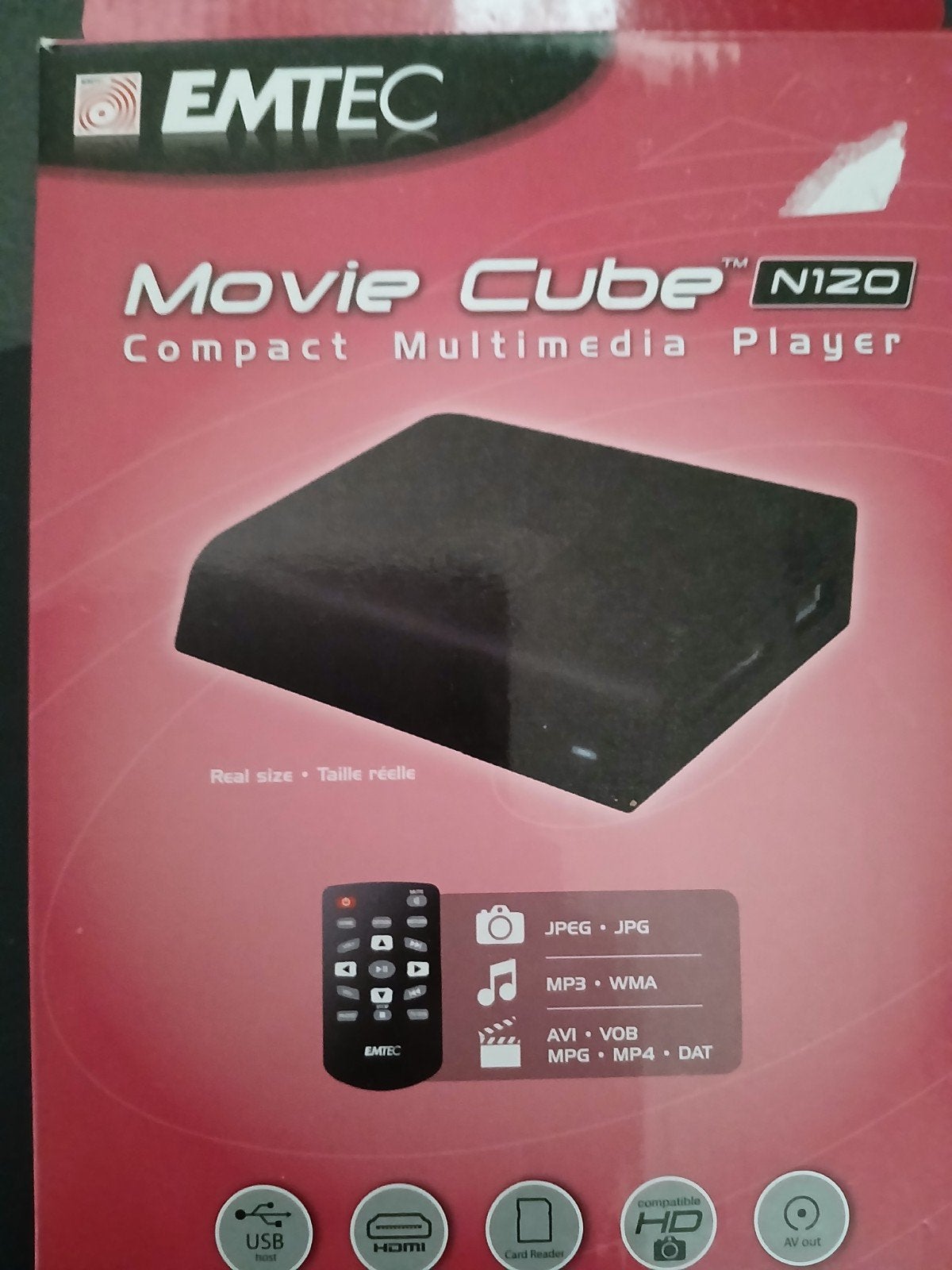 Emtec N120, TV, Hi-fi & Vidéo, Lecteurs multimédias, Enlèvement