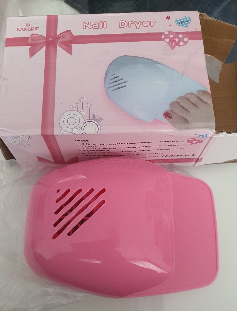 Mini Nagel droger, Elektronische apparatuur, Ophalen of Verzenden, Nieuw, Hand- en Voetverzorging