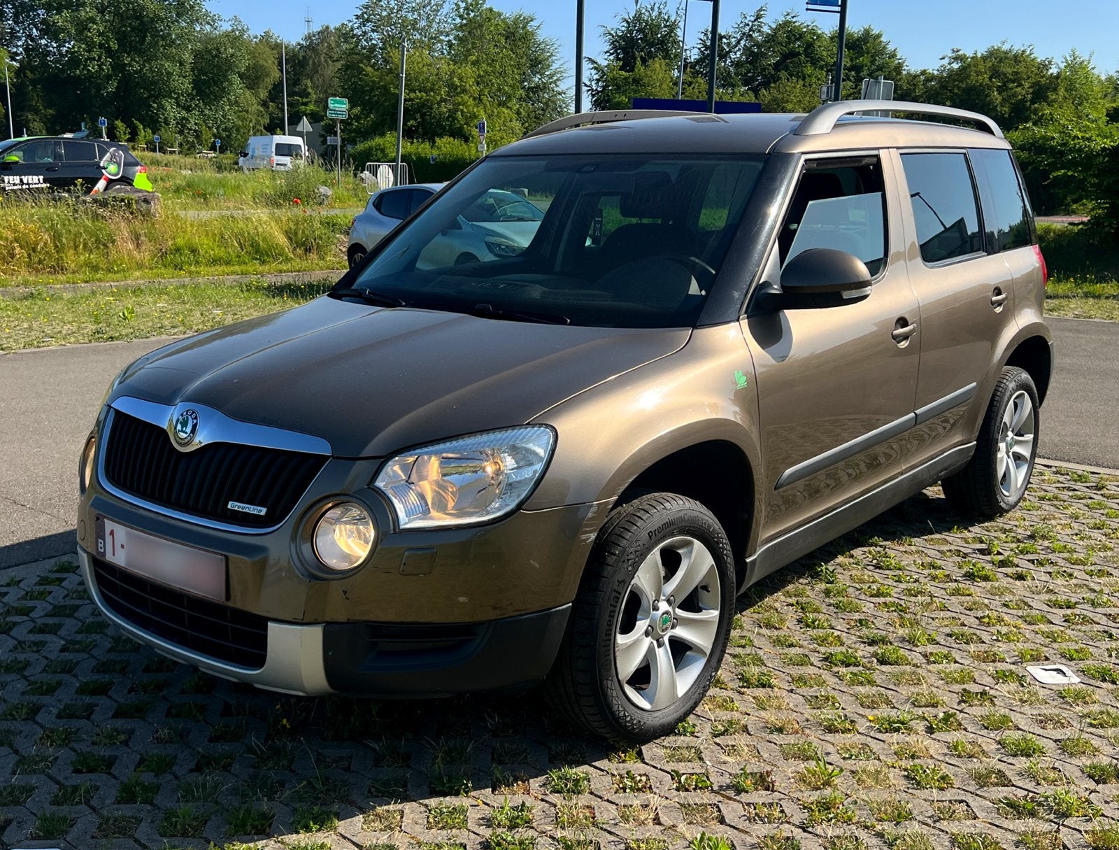 Skoda Yeti Greenline SUV, Auto's, Automatische klimaatregeling, 4 cilinders, 1600 cc, https://public.car-pass.be/verify/3316-8780-1924#