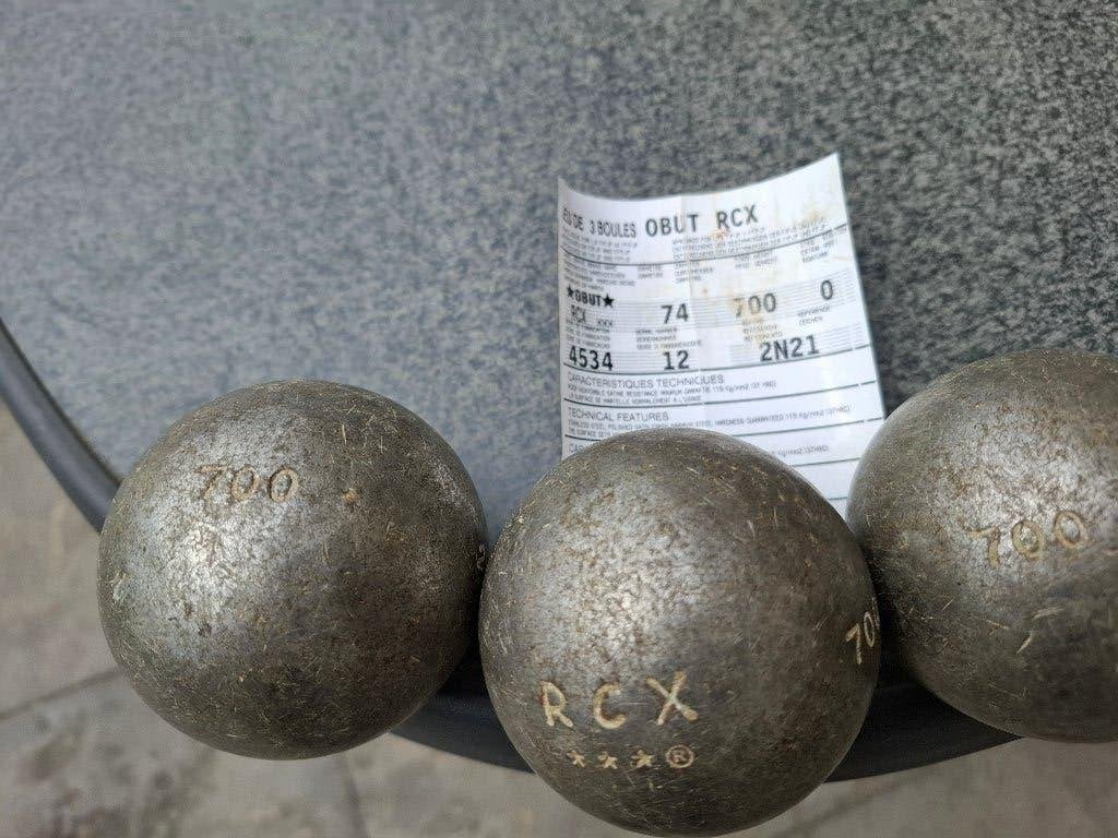petanqueballen obut rcx en boulenciel, Enlèvement, Utilisé