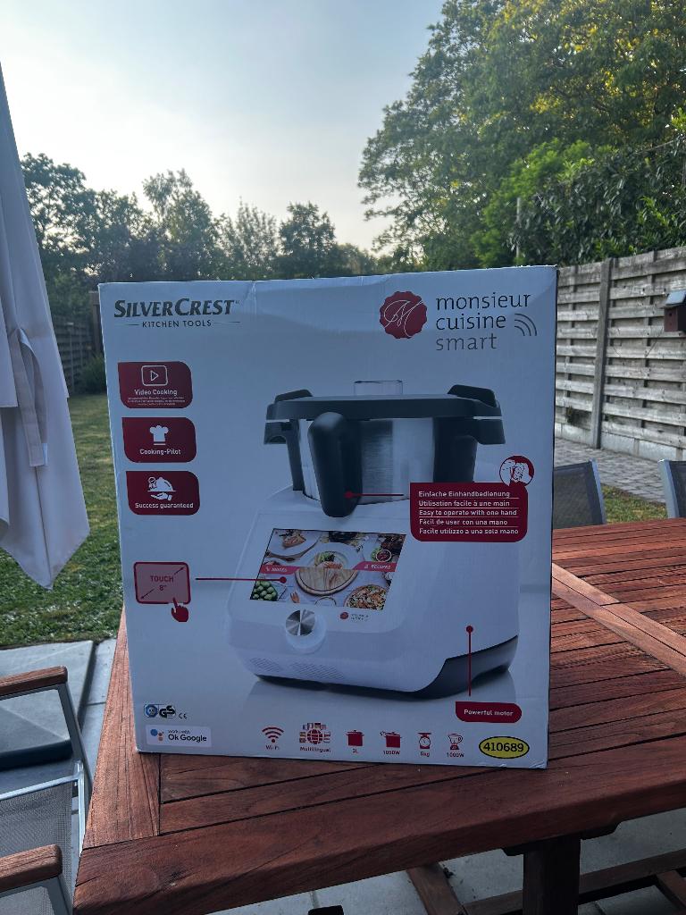 Silvercrest Monsieur Cuisine Smart, 2 tot 3 liter, Ophalen, Zo goed als nieuw, 3 snelheden of meer