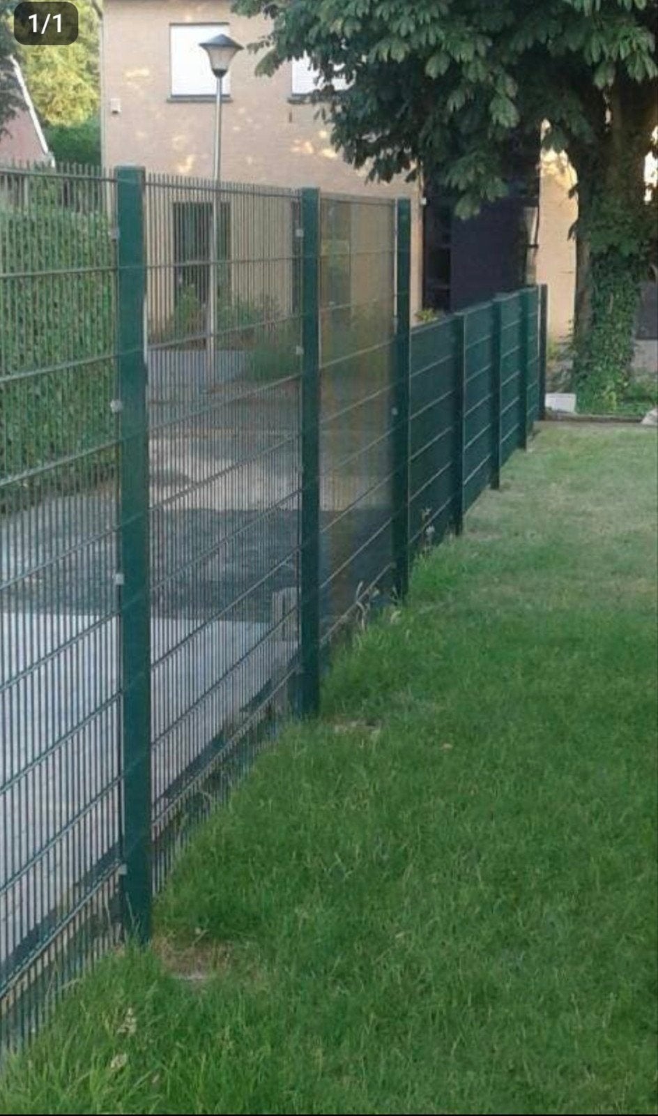 Promo! 20m dubbelstaaf draadpanelen 60cm hoog + palen, Tuin en Terras, Gaas en Draad, Ophalen