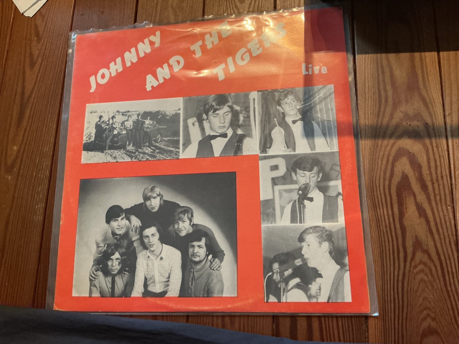 LP Johnny et les Tigres (BE) - En direct, Enlèvement ou Envoi, Utilisé, LP