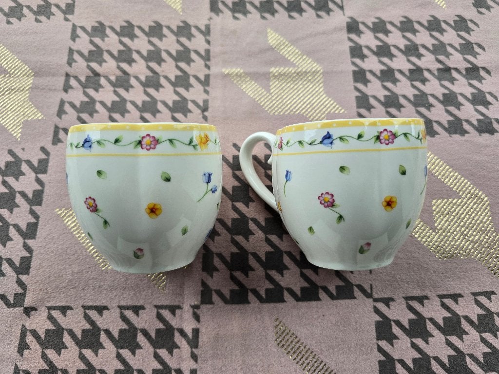 Villeroy Boch Easter Delight - 2 tasses à café, Neuf, Enlèvement ou Envoi, Villeroy & Boch, Classique