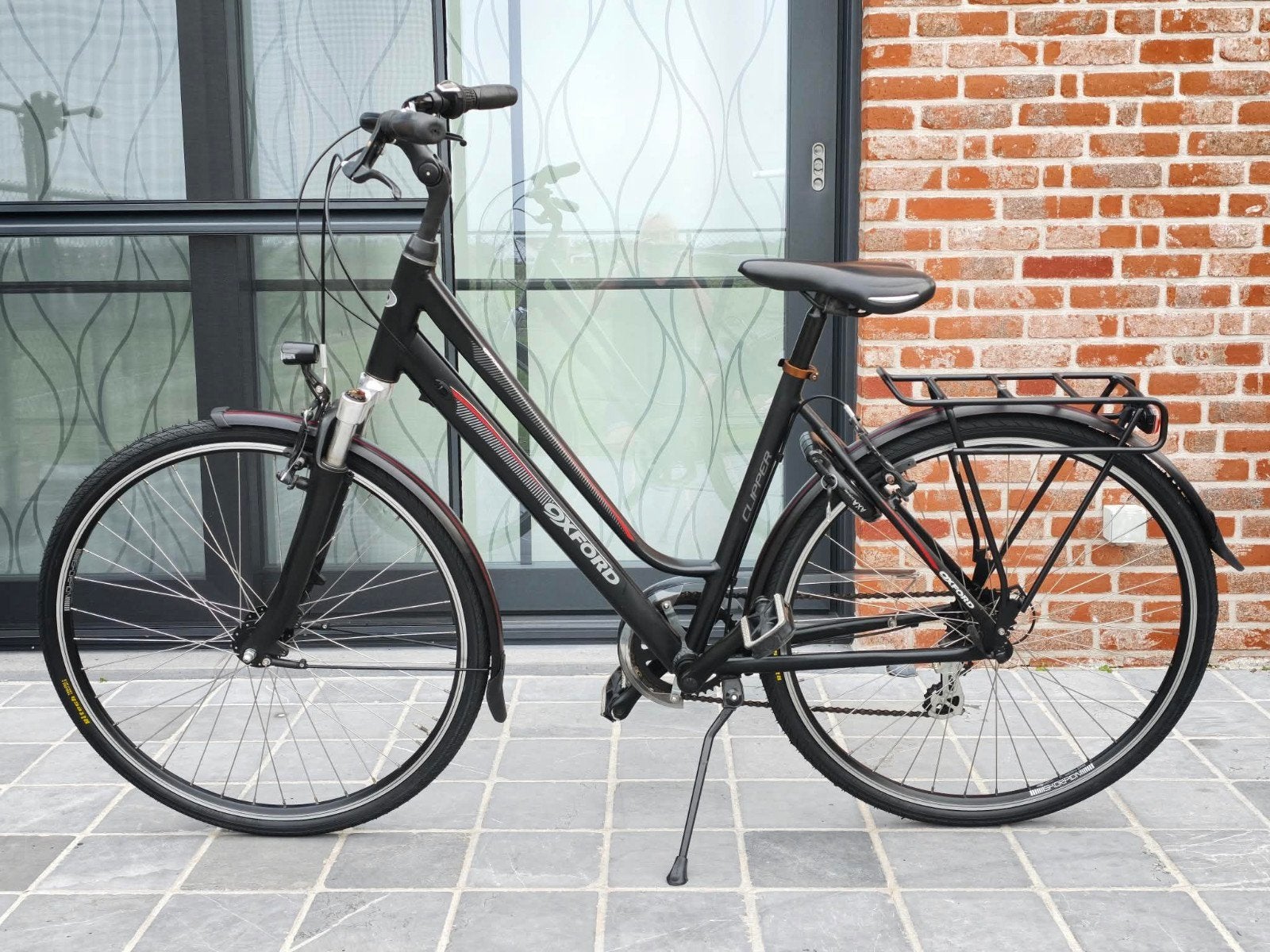 Prachtige Oxford Clipper Damesfiets (7V) – Maat 51, Ophalen, Velgrem, 47 tot 50 cm, Versnellingen