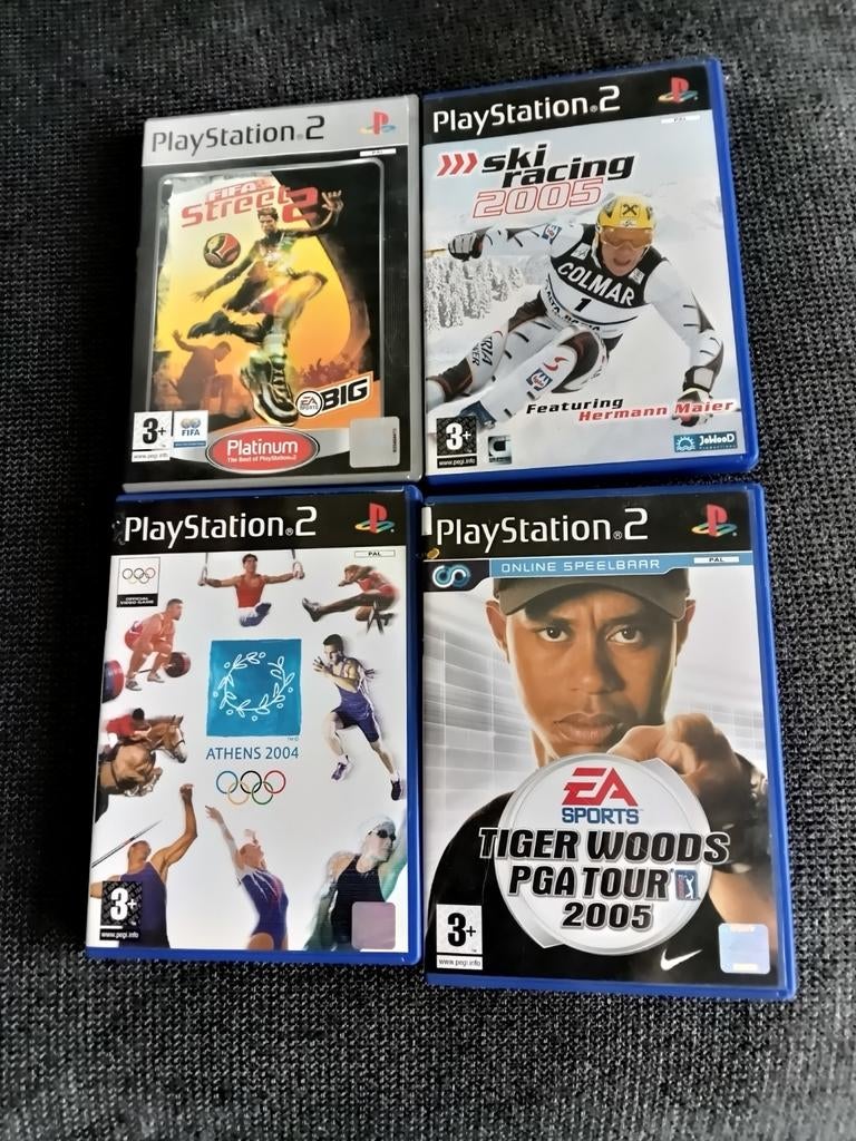 4 Sport games voor PlayStation 2, Games en Spelcomputers, Games | Sony PlayStation 2, Verzenden, Sport