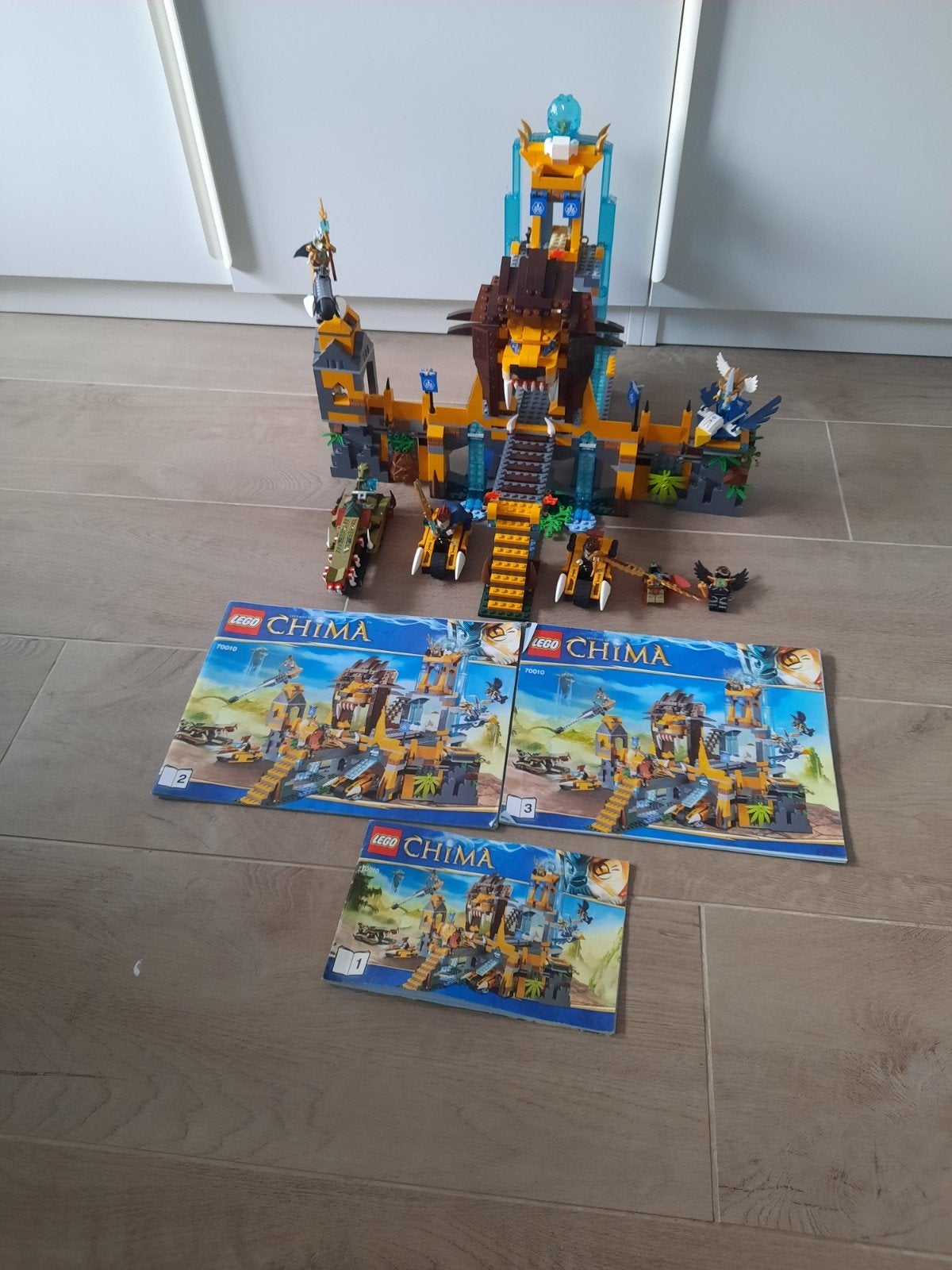 lego chima 70010 Chi lleeuwen tempel, Ophalen, Overige thema's, Lego, Zo goed als nieuw