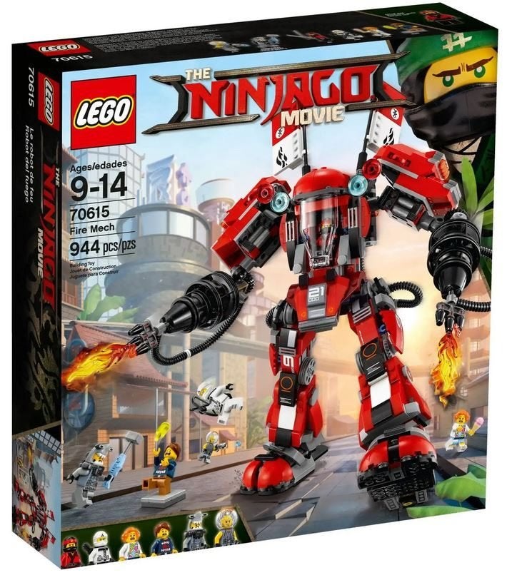 LEGO NIEUW SEALED Ninjago 70615 Fire Mech, Neuf, Enlèvement ou Envoi, Lego, Ensemble complet
