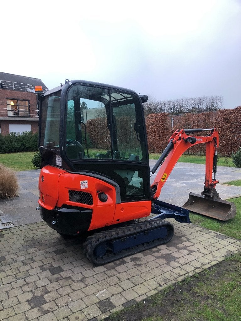 Minigraafmachine Kubota KX016-4, Enlèvement, Excavatrice