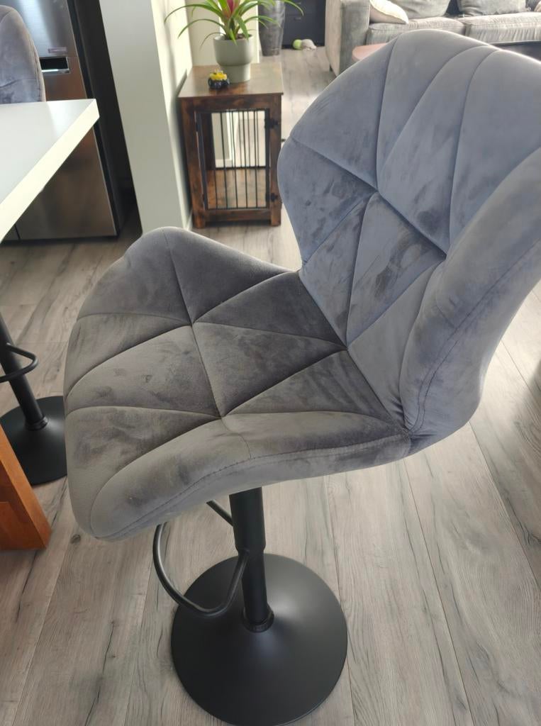 4 mooie barkrukken in nieuwstaat!, Huis en Inrichting, Ophalen, In hoogte verstelbaar