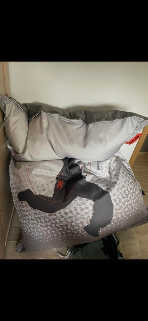 Zitzak (nooit gebruikt), Ophalen, Zo goed als nieuw, Grijs, Zitzak