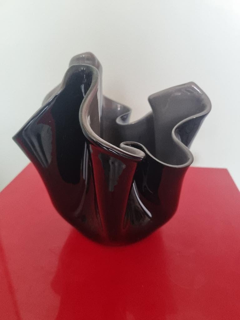 venini murano handkerchief vase gesigneerd, Verzenden