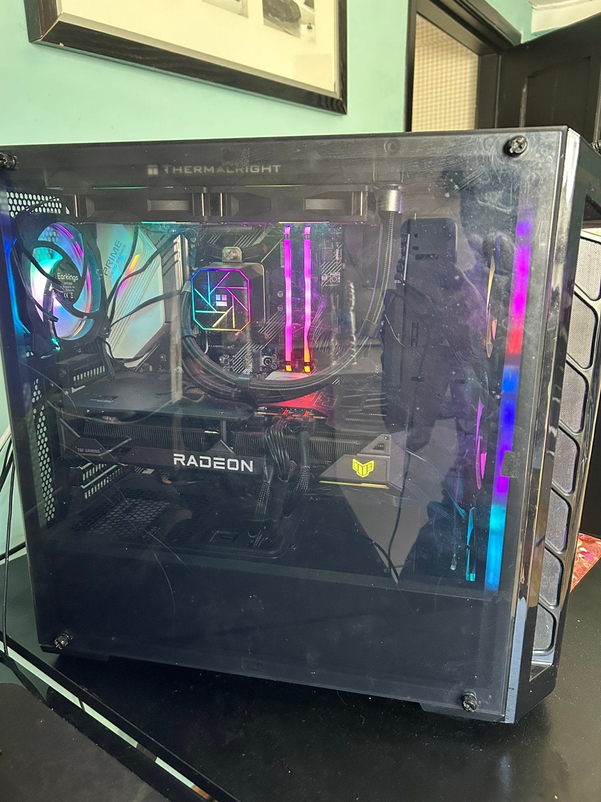 PC GAMING RYZEN 7 5700X ET RX 7800XT 16GB 32GB RAM, Enlèvement, Comme neuf, Gaming, HDD