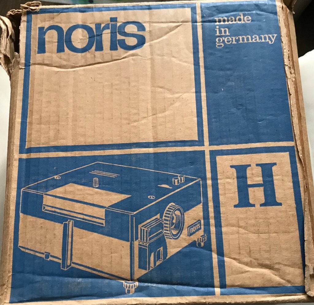 Diaprojector, Ophalen, Zo goed als nieuw