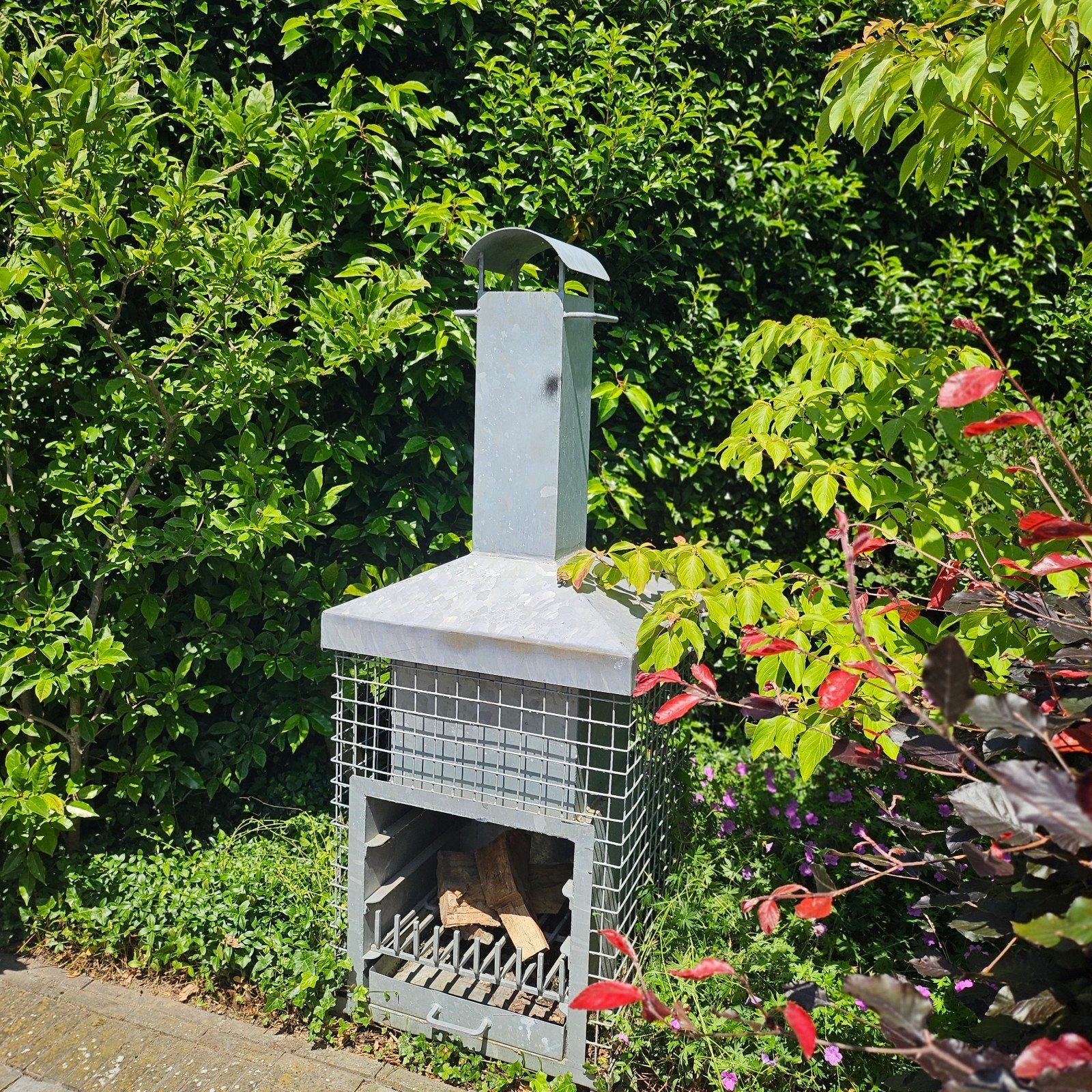 Buiten openhaard / barbeque, Enlèvement