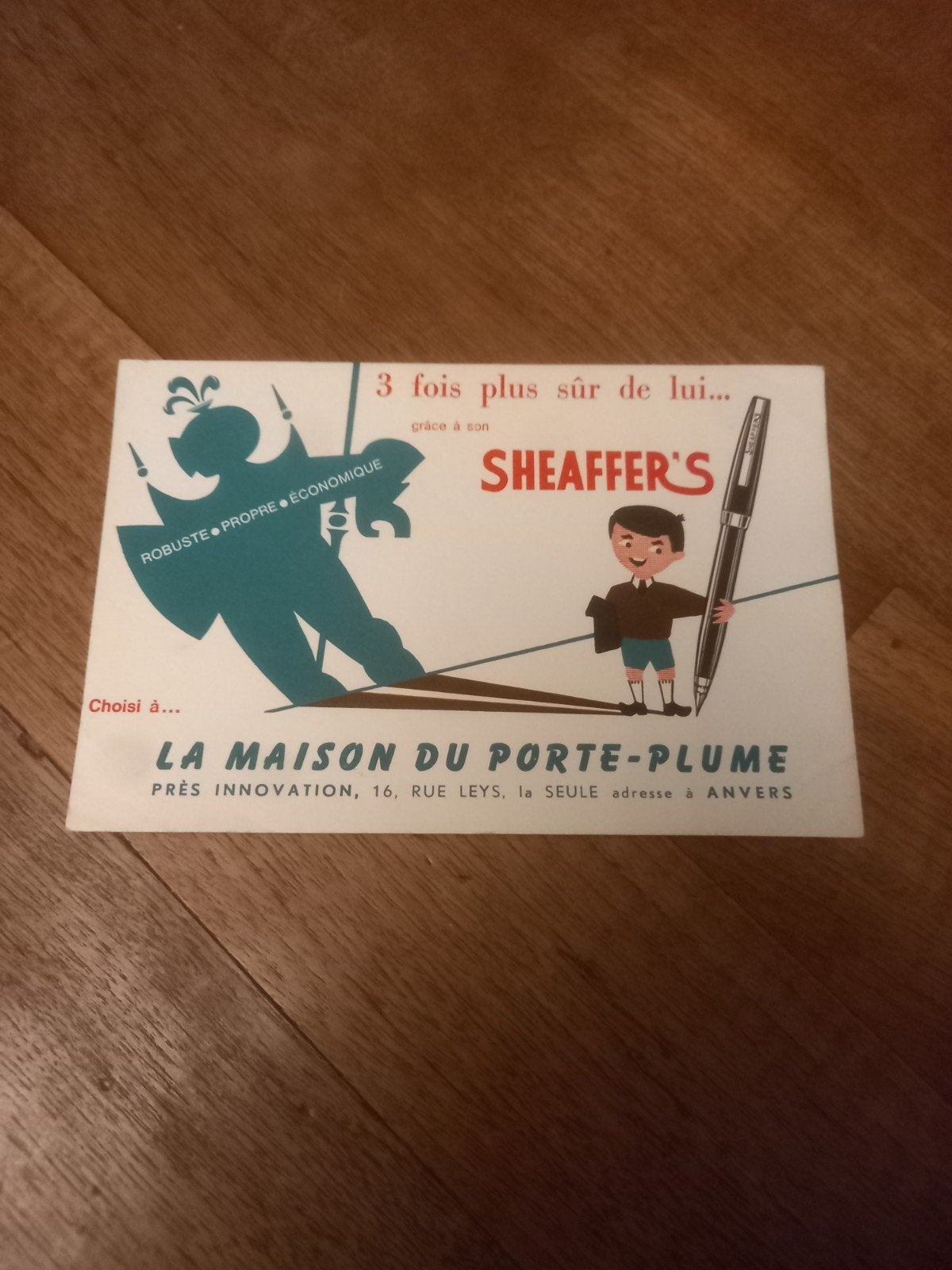 Sheaffer's buvard - vloeipapier, Verzamelen, Pennenverzamelingen, Ophalen of Verzenden, Sheaffer