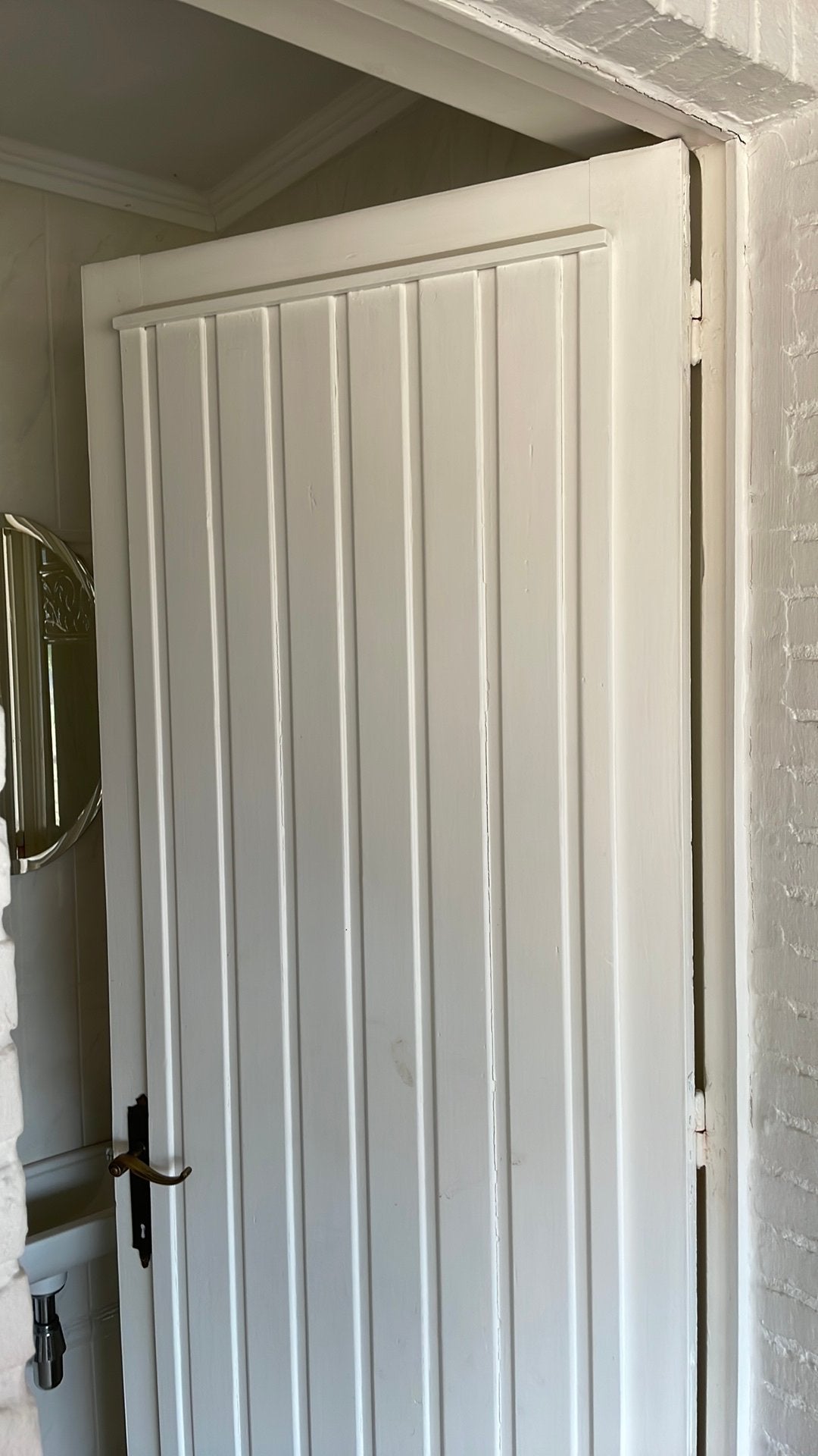 Houten deur, Doe-het-zelf en Bouw, Deuren en Vliegenramen, Ophalen, Gebruikt