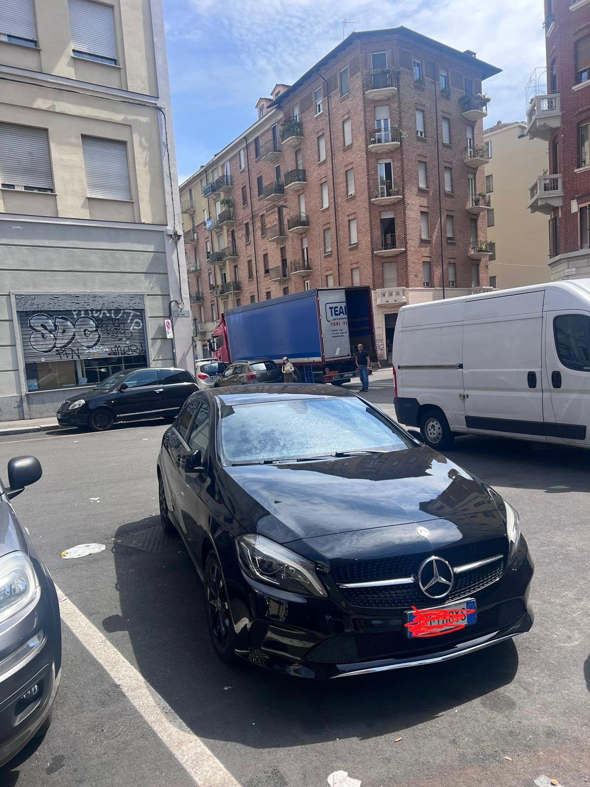 A180 cdi 2017 AUTOMATIQUE 250.000KM PAPIER ITALIEN, Autos, Classe A, Achat, Euro 6, Automatique