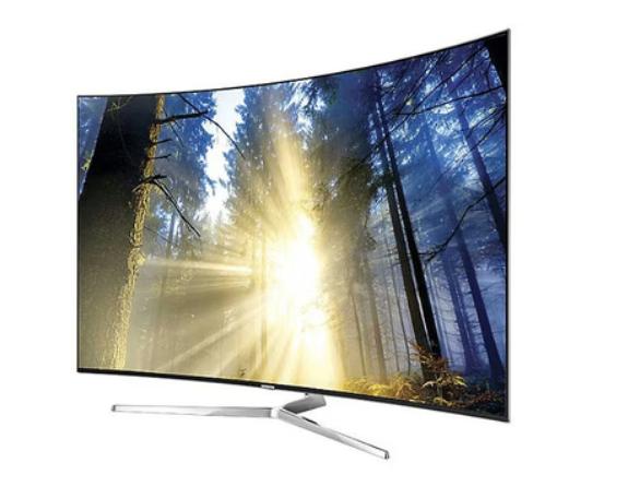Samsung Curved tv UE65KS9000 Zwart 65 inch, Ophalen, 100 Hz, Samsung, 100 cm of meer