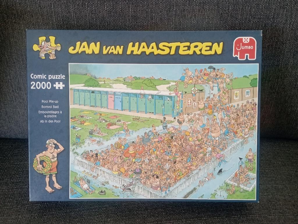 Jan van Haasteren, Hobby en Vrije tijd, Ophalen of Verzenden, Meer dan 1500 stukjes, Zo goed als nieuw