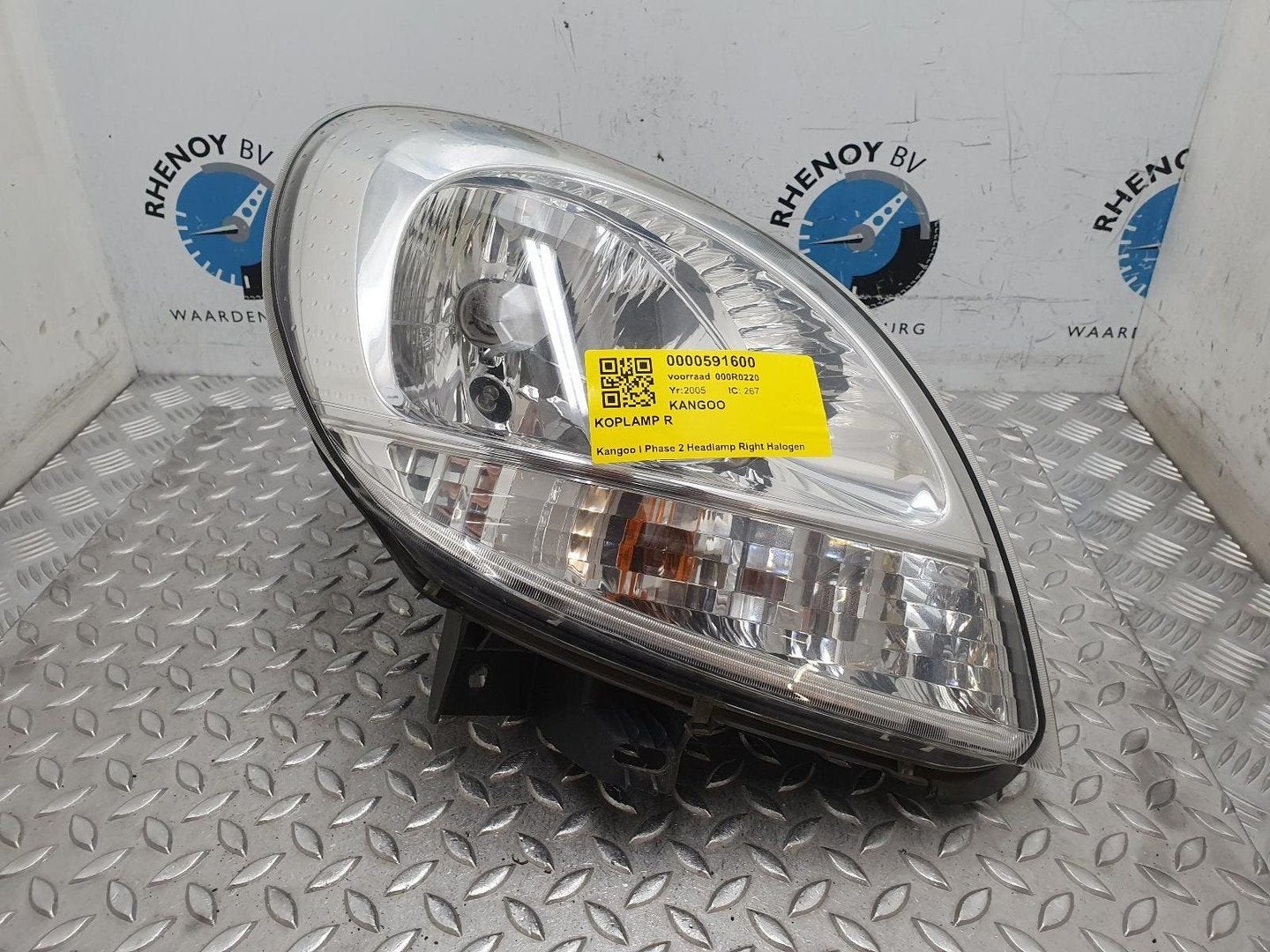 RENAULT KANGOO KOPLAMP R 2005, Enlèvement ou Envoi, Utilisé, ARN reconnu