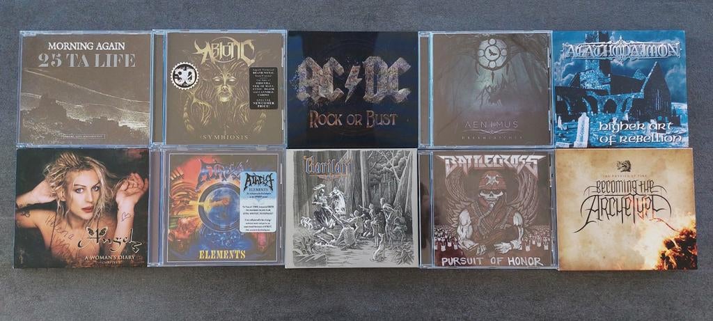 Groot Aantal Metal & Hard(rock) CD's Aan Spotprijs!, Ophalen of Verzenden, Gebruikt