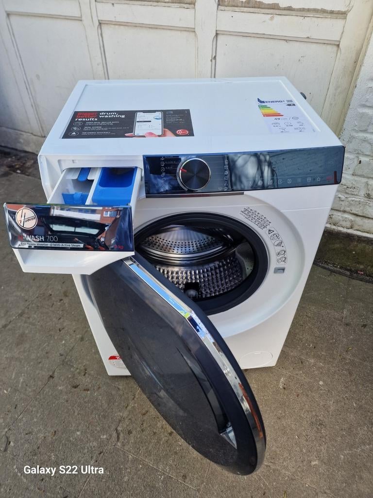 Lave linge Hoover 9kg fonctionne très bien, Electroménager, Enlèvement ou Envoi