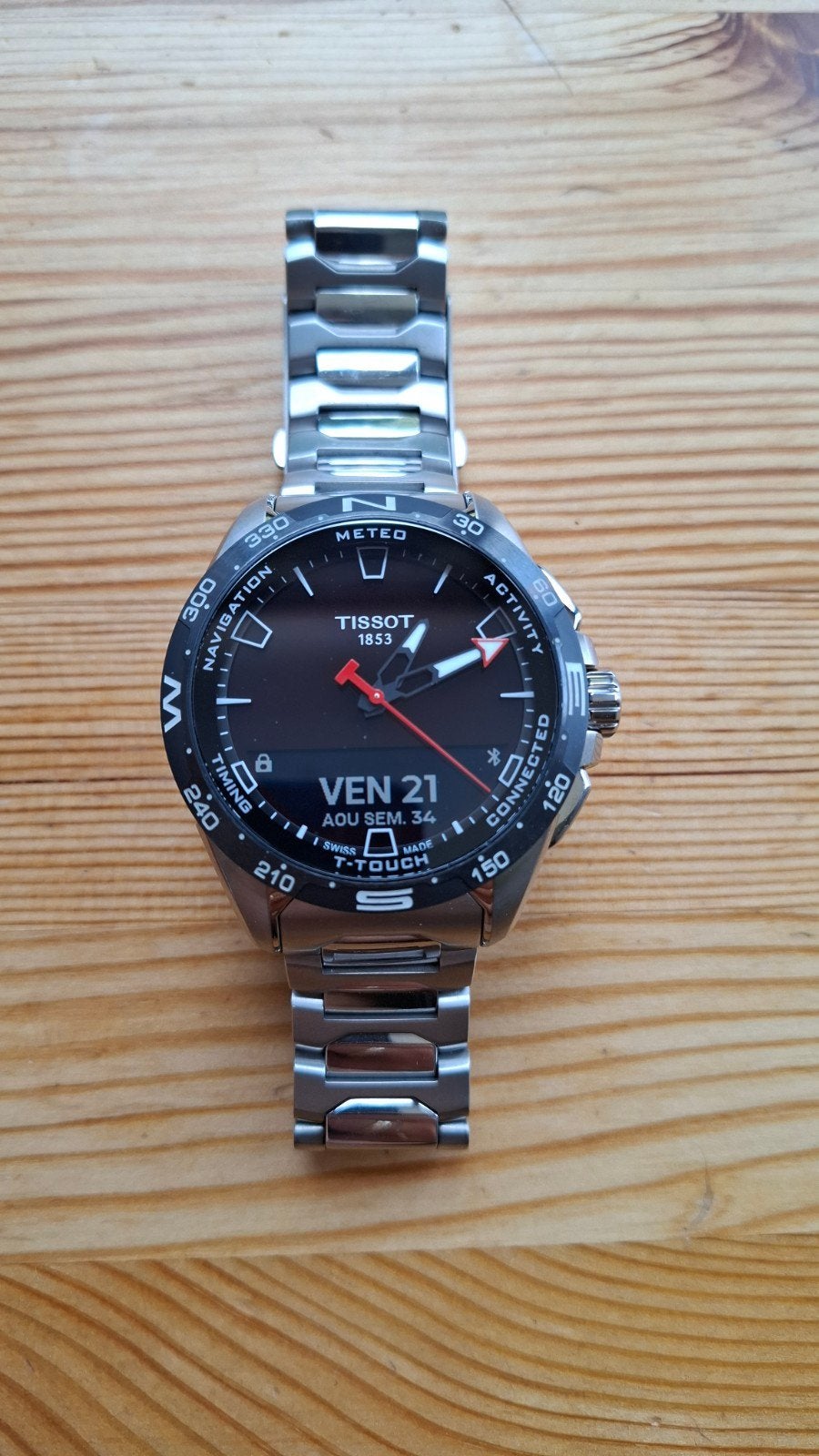 Tissot T Touch Connect Solar, Ophalen of Verzenden