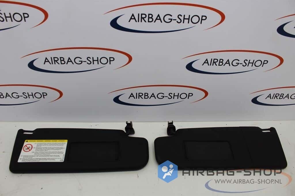 Volkswagen Beetle 5C Zonneklep Links + Rechts Zwart, Autos : Pièces & Accessoires, Volkswagen, -, Utilisé, -
