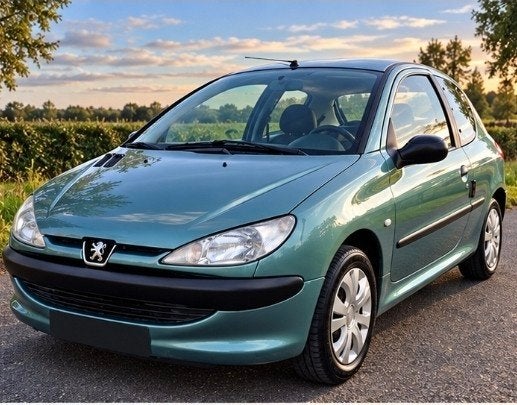 te koop gekeurd voorverkoop peugeot 206, Auto's, Particulier, Trekhaak, Te koop, Benzine
