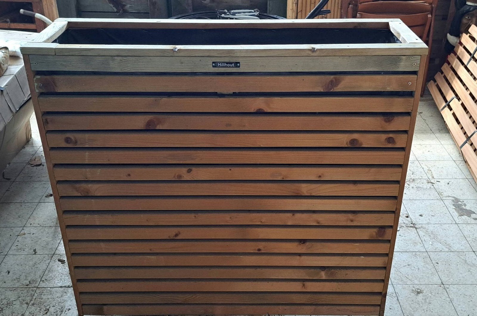 Mooie hoge bloembak nieuw, Tuin en Terras, Bloembakken en Plantenbakken, Ophalen