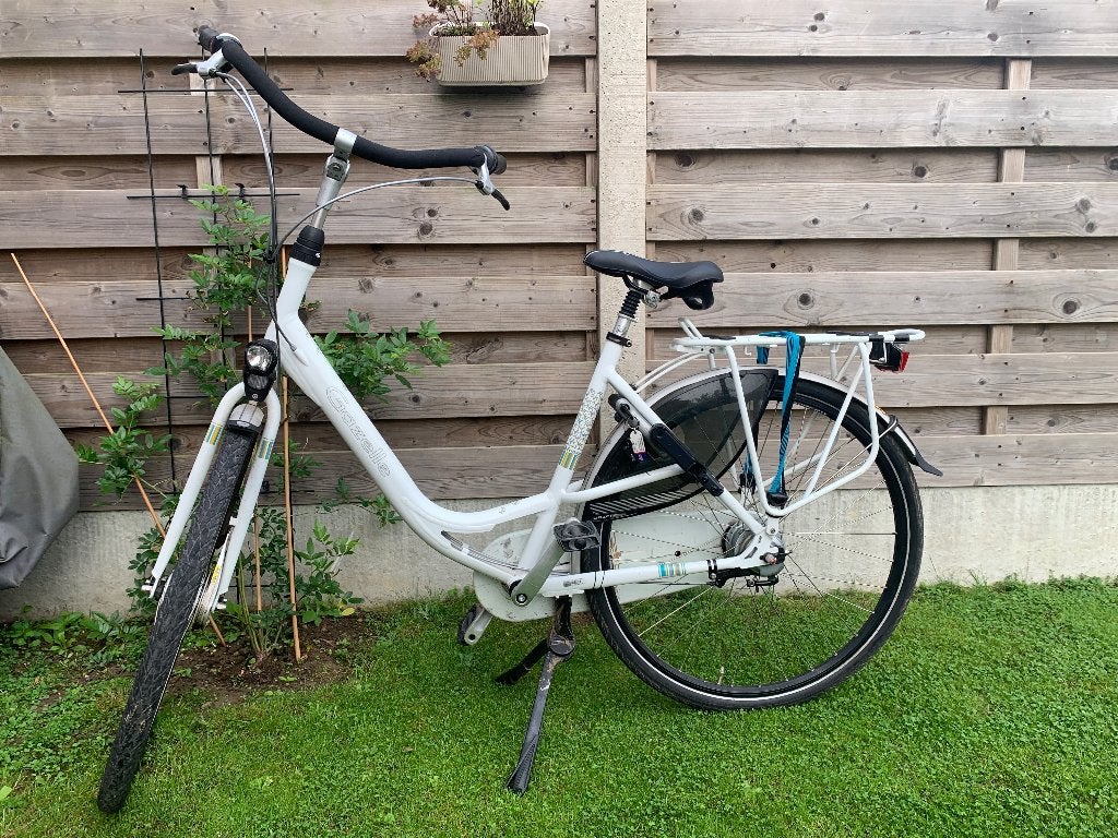 GAZELLE Bloom moederfiets wit 53 cm, Fietsen en Brommers, Ophalen, 0 zitjes, 53 tot 56 cm, Gebruikt