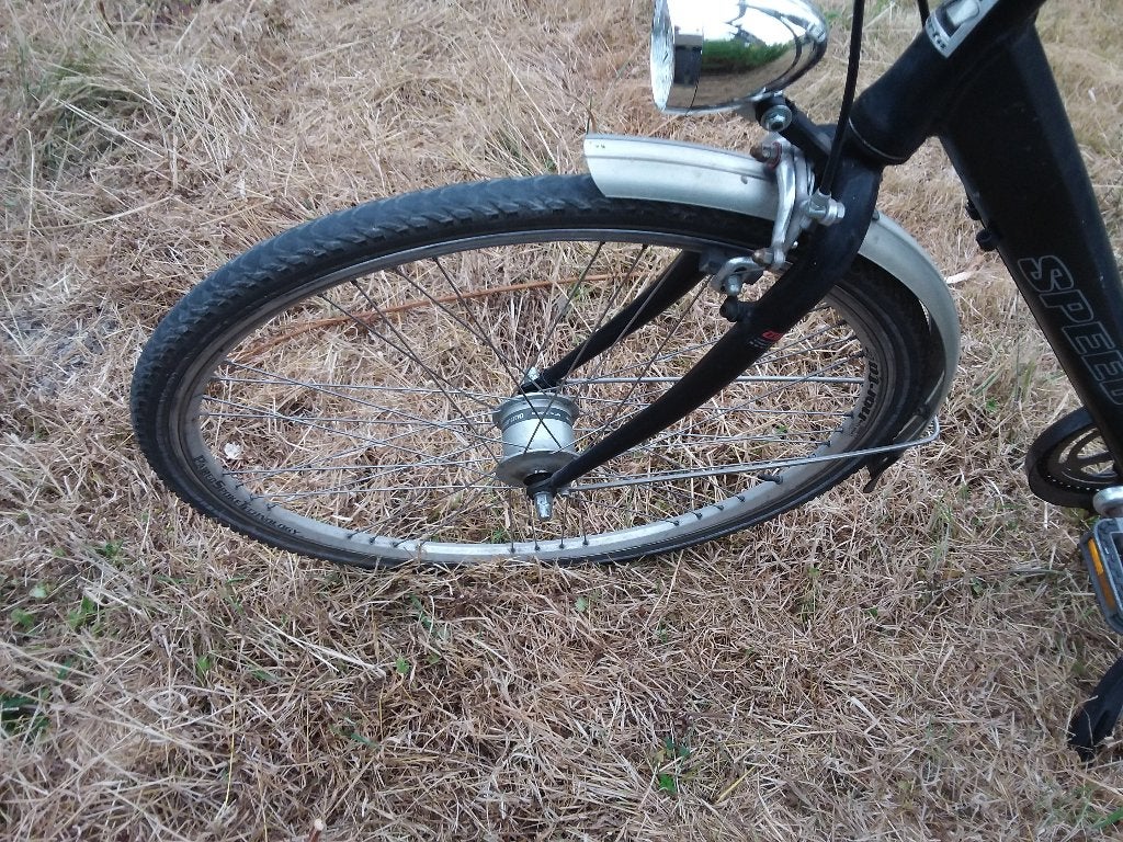 Herenfiets norta, Ophalen