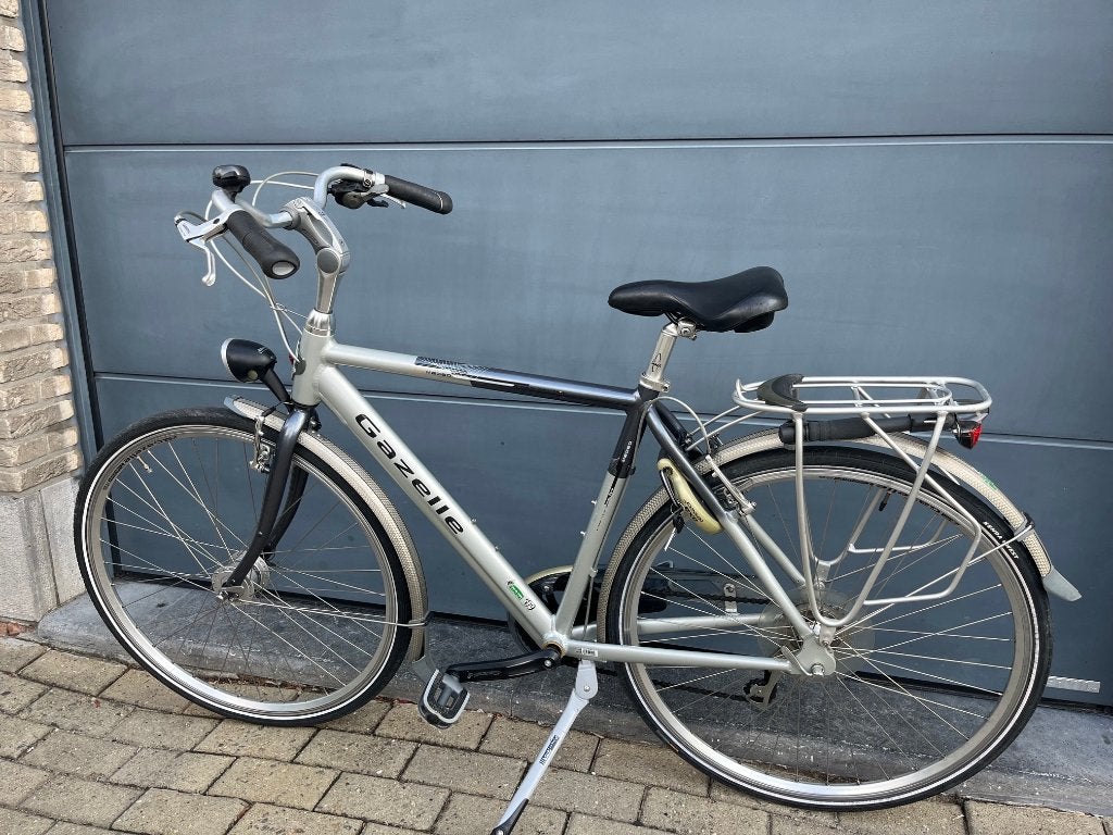 Herenfiets Gazelle Medeo 8V, Vélos & Vélomoteurs, Vitesses, Frein sur jante, Comme neuf, Enlèvement