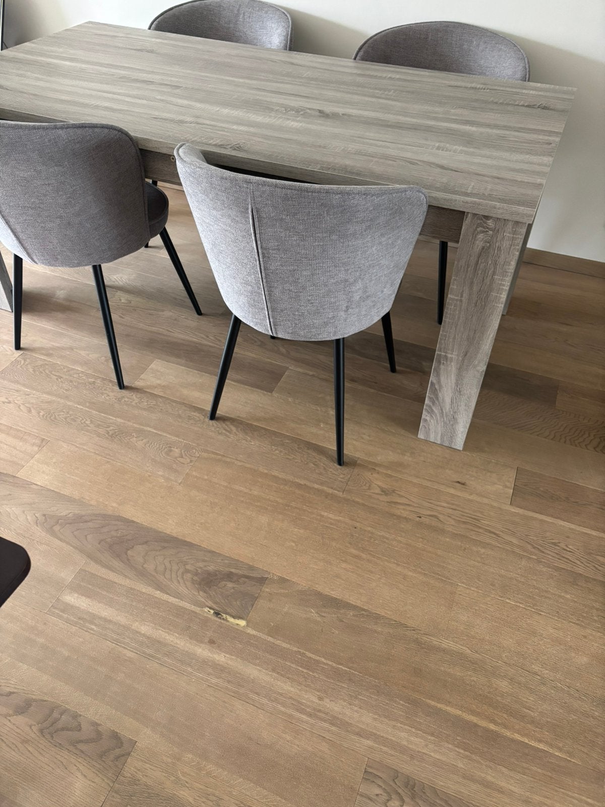 Eettafel en stoelen te koop, Huis en Inrichting, Tafels | Eettafels, Ophalen, Zo goed als nieuw