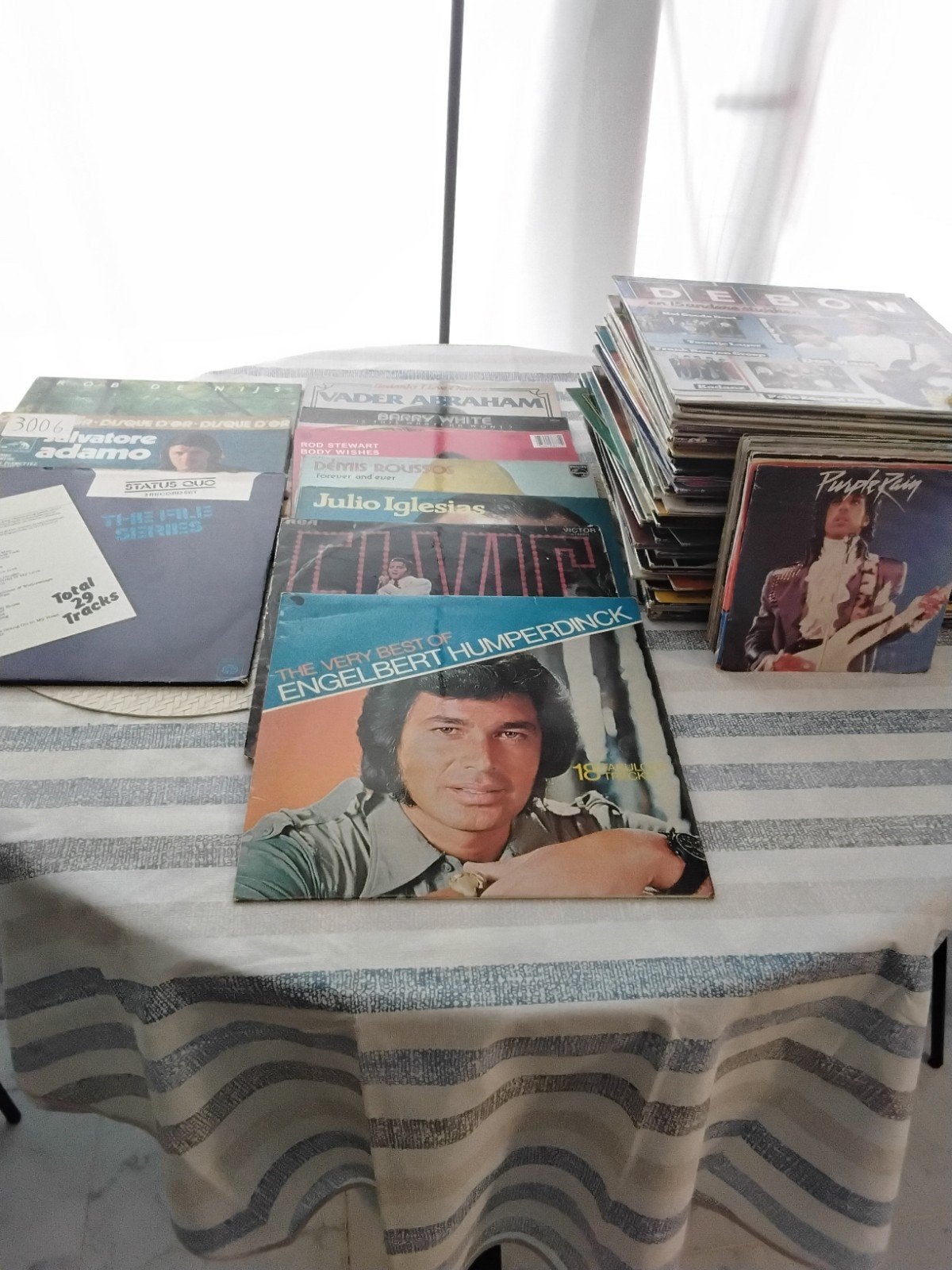 lot elpees & singles, Ophalen