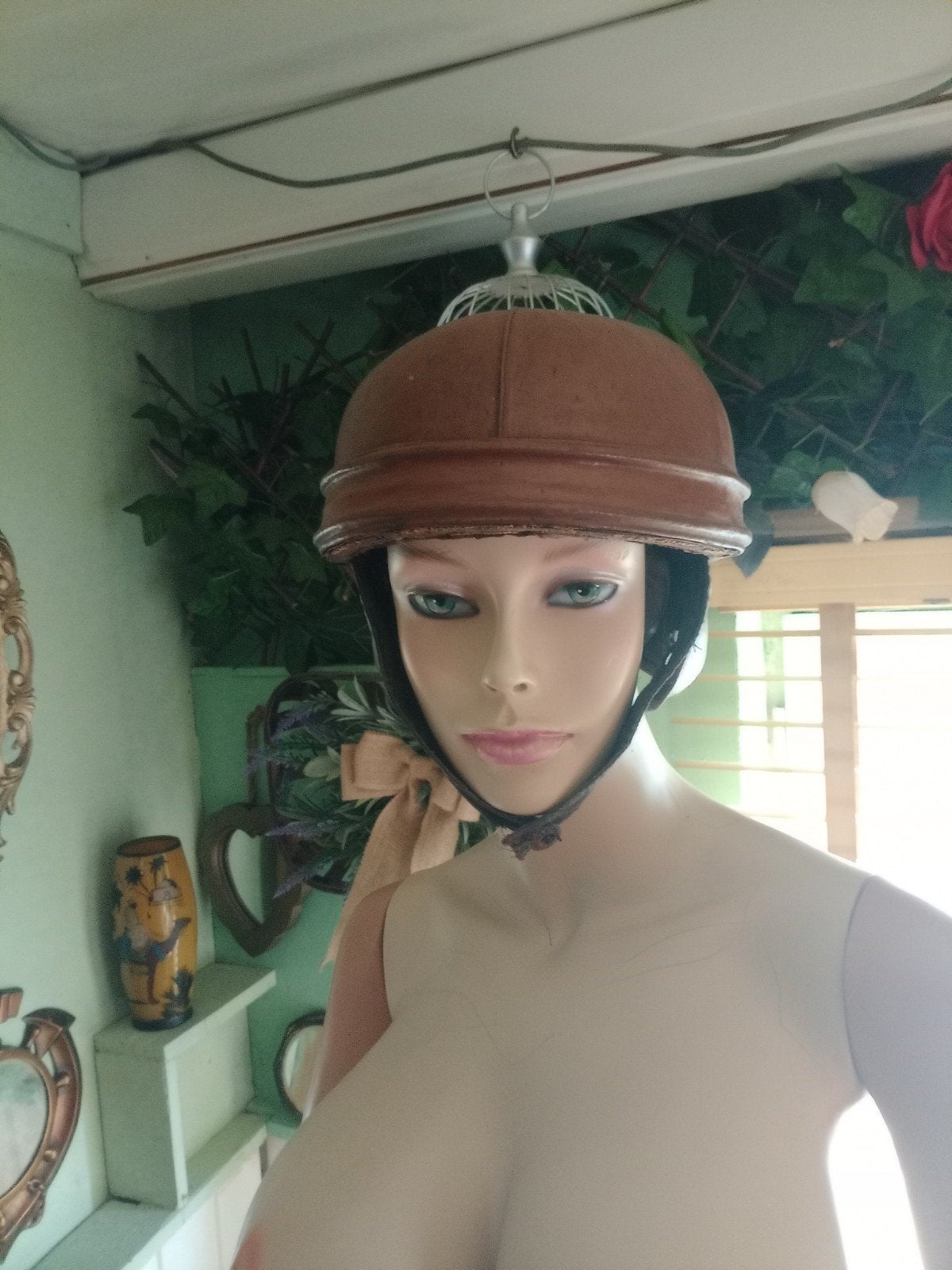 casque moto vintage, Antiquités & Art, Enlèvement