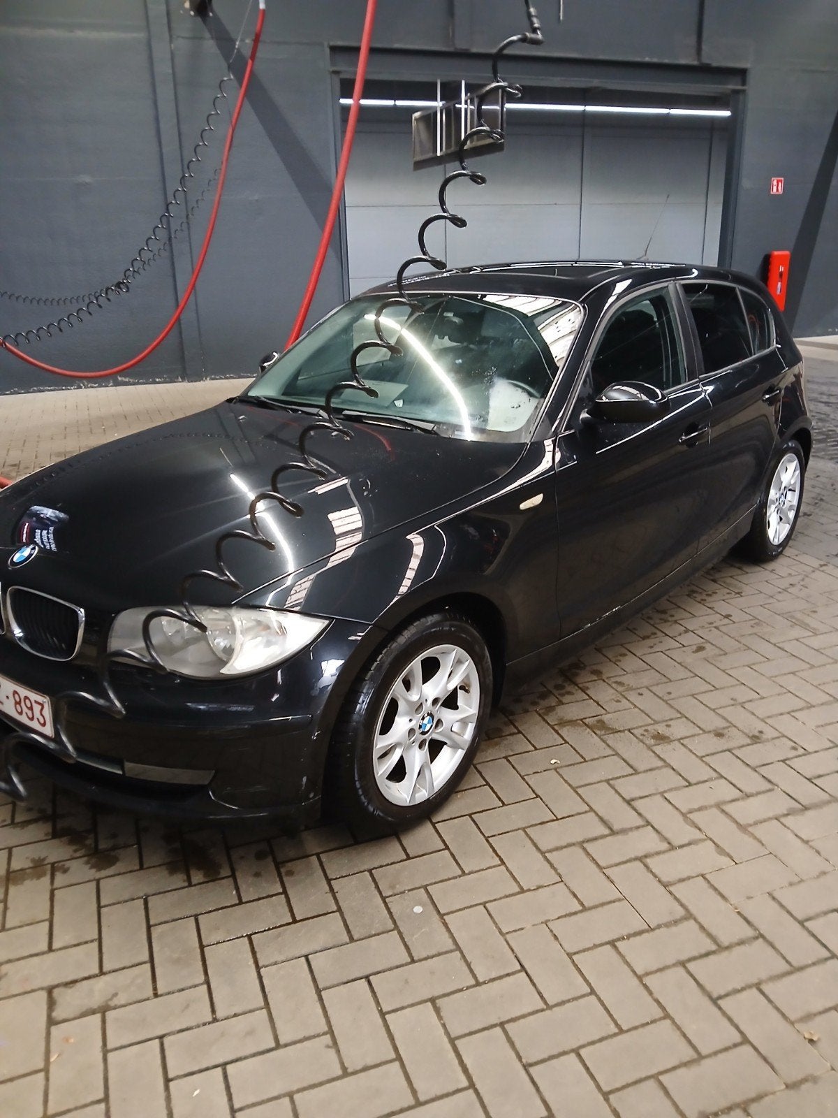Bmw 1 serie., Auto's, Euro 5, 1600 cc, Zwart, Handgeschakeld