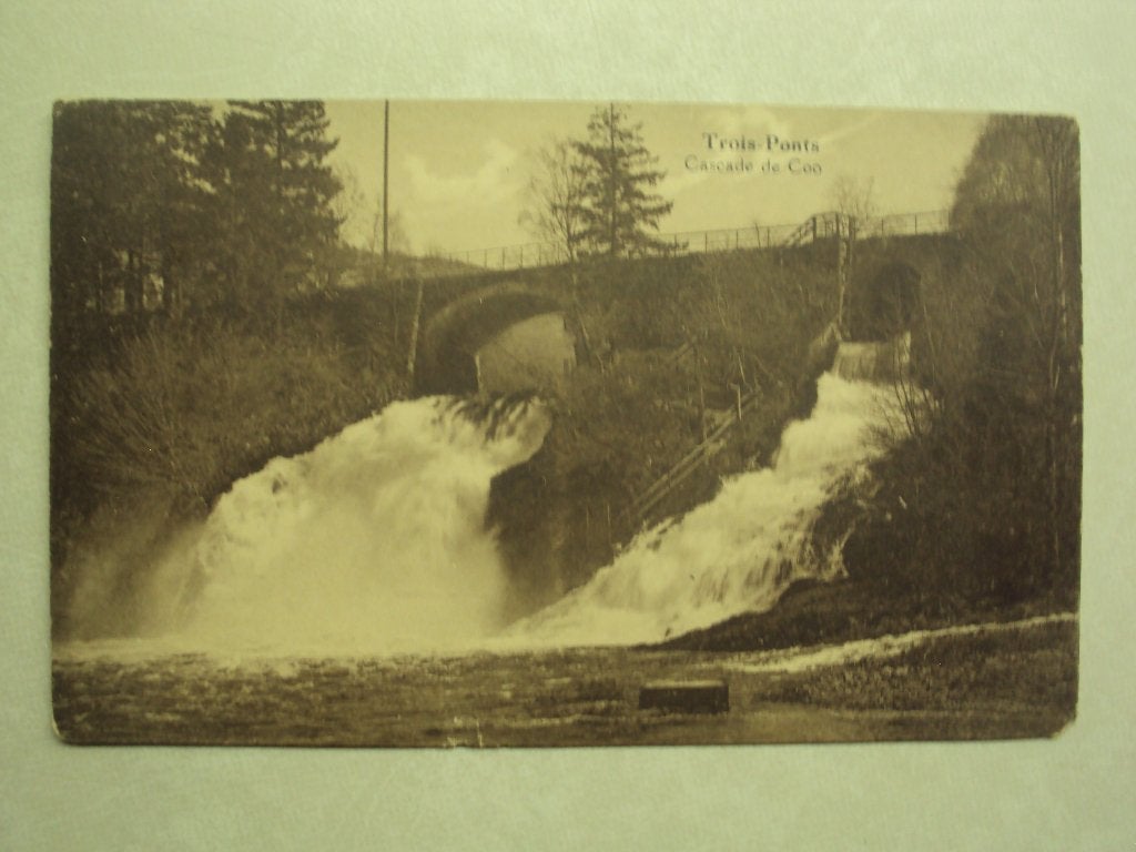 53283 - TROIS-PONTS - CASCADE DE COO - ZIE 2 FOTO'S, Envoi