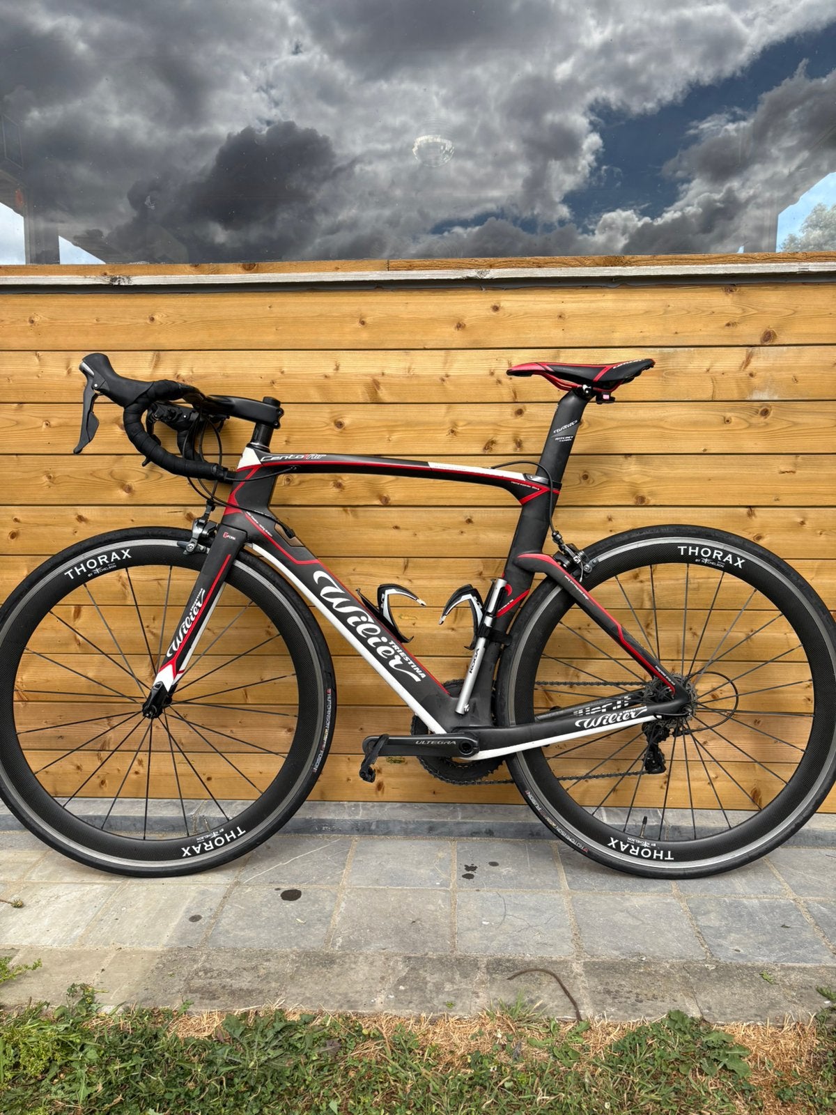Wilier Triestina Carbon Aero - Ultegra - Carbon Thorax, Fietsen en Brommers, Carbon, Velgrem, Zo goed als nieuw, Ophalen