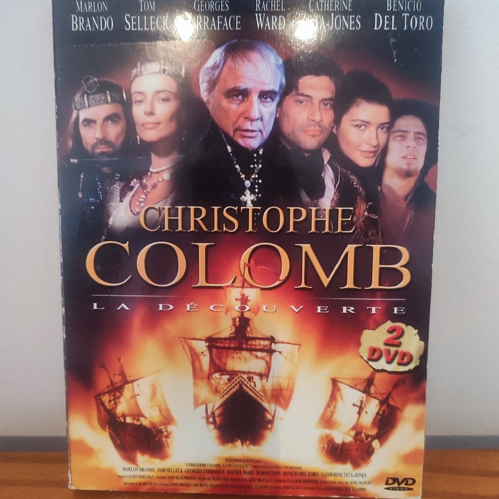 CHRISTOPHE COLOMB : LA DECOUVERTE - Double dvd (Tom Selleck), Tous les âges, Enlèvement ou Envoi, Utilisé