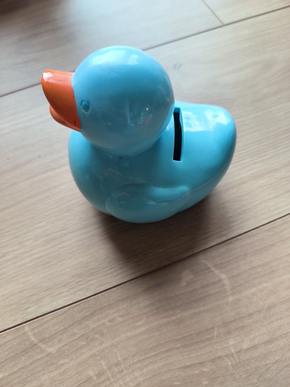 spaarpot eend, Enlèvement