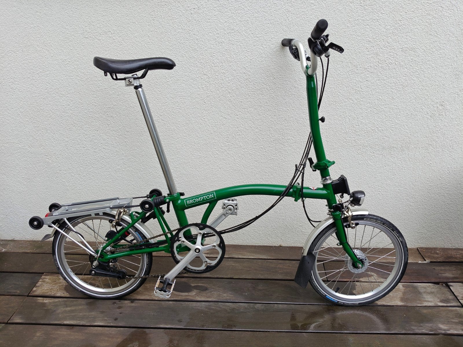 Brompton H6R C-Type haut 6 vitesses dynamo, Vitesses, Frein sur jante, Brompton, 18 à 20 pouces