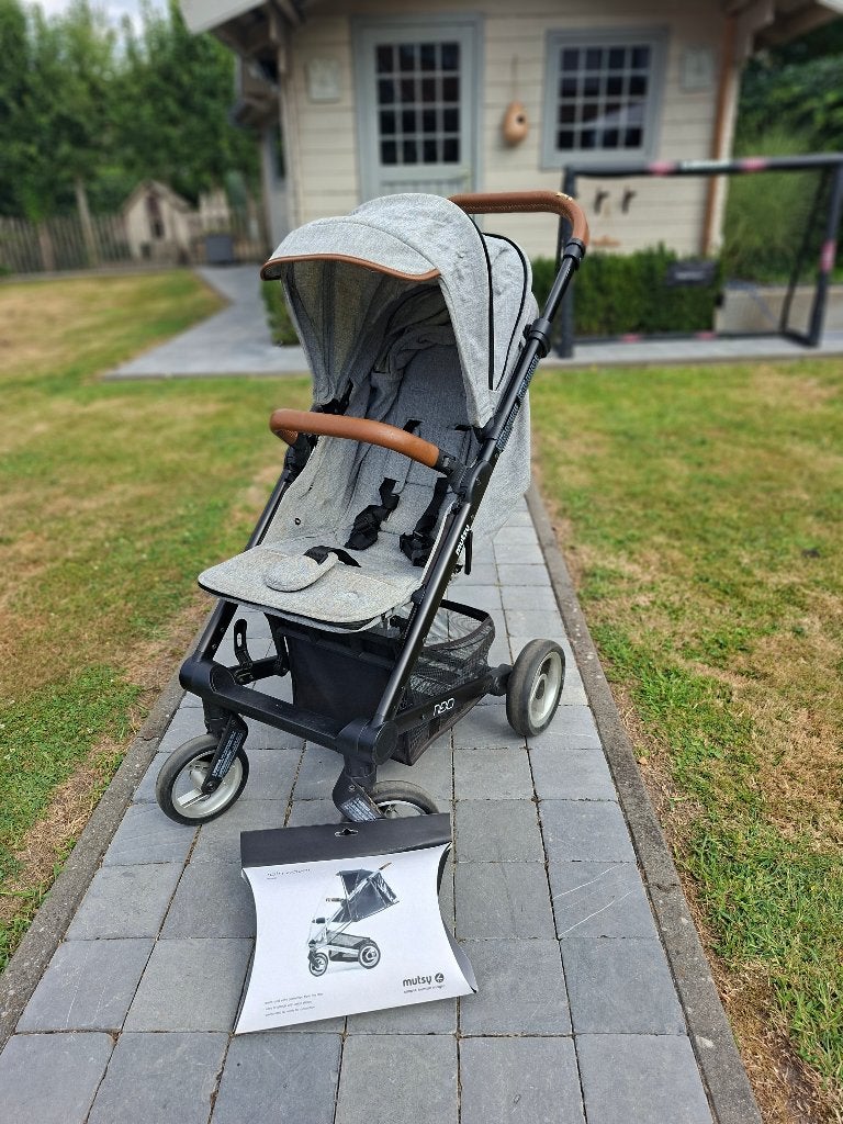 Kinderbuggy Mutsy Nexo, Ophalen, Gebruikt, Overige merken, Regenhoes