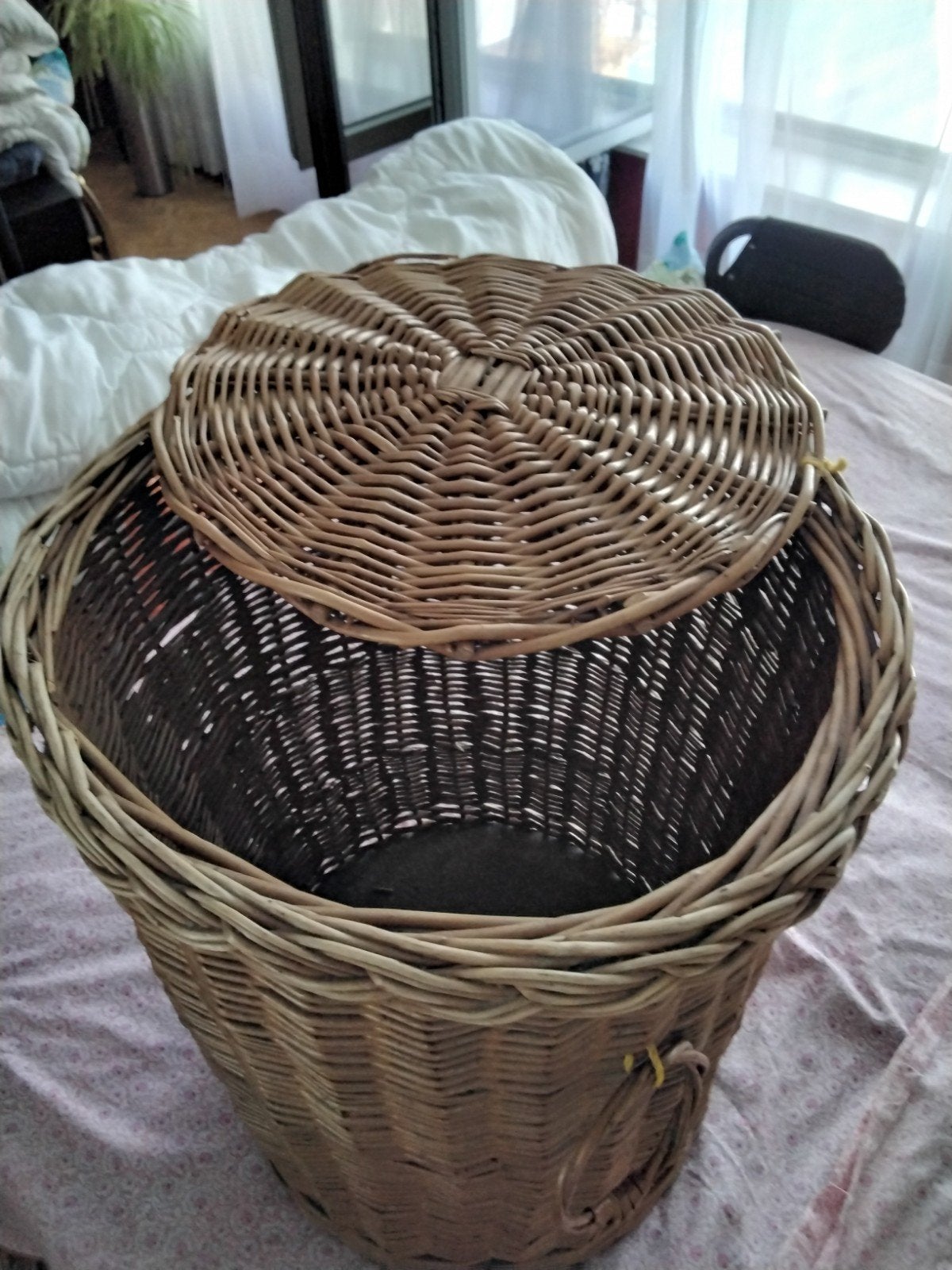 wasmand, Ophalen, Wasmand