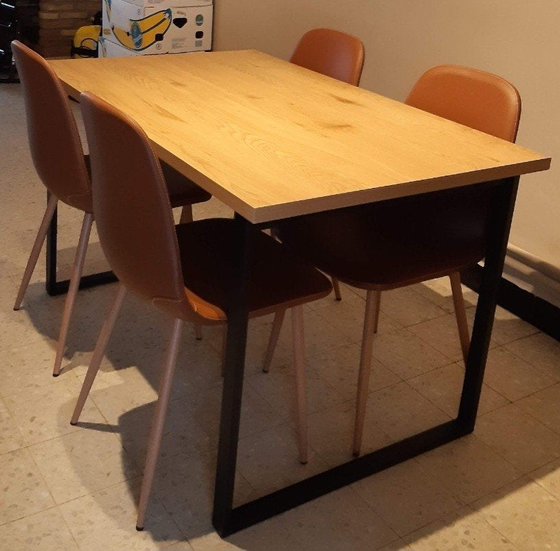 eettafel 120x80cm, Huis en Inrichting, Ophalen, Gebruikt, 100 tot 150 cm, 50 tot 100 cm