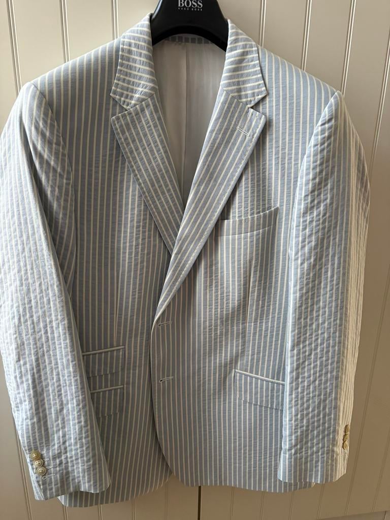 Veston Scapa, Ophalen, Zo goed als nieuw, Maat 52/54 (L), Blauw